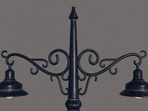 Street lamp pbr 3D Model