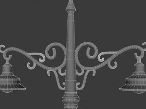 Street lamp pbr 3D Model