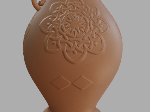 potted inoor plant 3D मॉडल