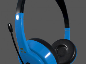 headphone wireless model 3D 模型
