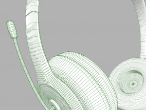 headphone wireless model 3D 模型