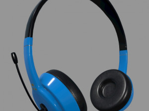 headphone wireless model 3D 模型