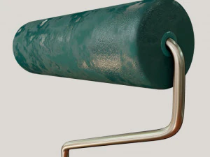 Paint roller pbr 3D Model