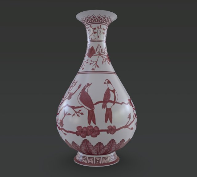 vase pbr model 3D 모델 .c4d .max .obj .3ds .fbx .stl .blend 