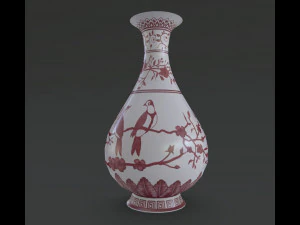 vase pbr model 3D Model