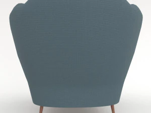 sofa chair pbr multiple colors 3D Model