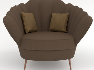 sofa chair pbr multiple colors 3D-Modell