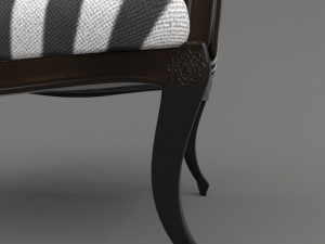 queen sofa chair pbr multiple designs 3D Model
