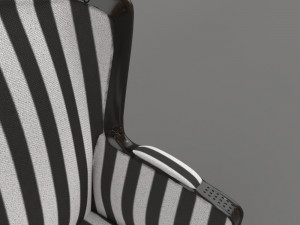 queen sofa chair pbr multiple designs 3D Model