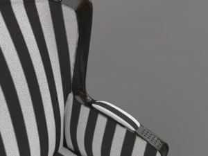 Queen sofa chair pbr multiple designs 3D Model