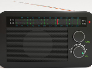 radio pbr model Modelo 3D