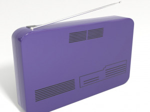 radio pbr model Modelo 3D