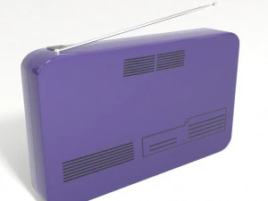 radio pbr model 3D Model