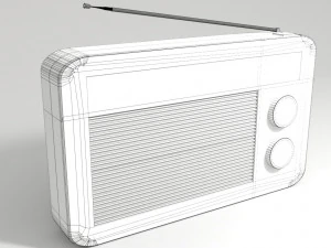 radio pbr model 3D Model