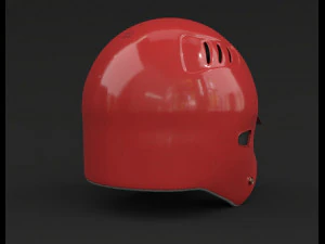 Baseball Helmet PBR 3D Model