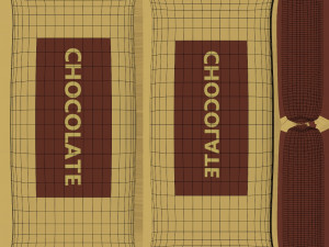 Chocolate and candies pbr 3D 模型