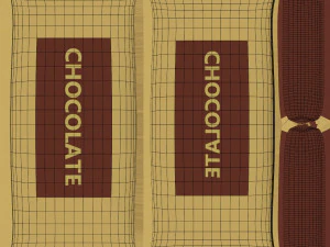 Chocolate and candies pbr 3D Model