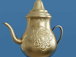 Vintage teapot 3D Model