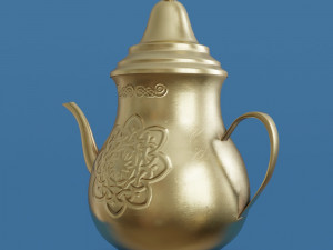 Vintage teapot Modèle 3D