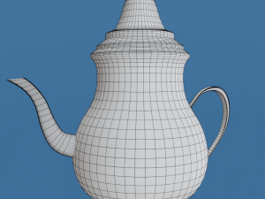 Vintage teapot Modèle 3D