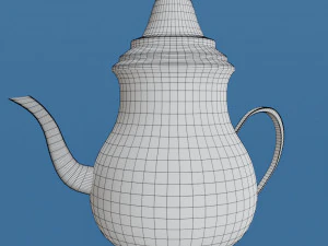 Vintage teapot 3D Model
