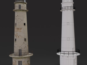 Abandoned Lighthouse 3D मॉडल