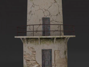 Abandoned Lighthouse 3D Model