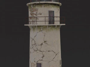 Abandoned Lighthouse 3D Model