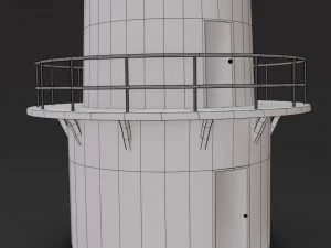 Abandoned Lighthouse 3D Model