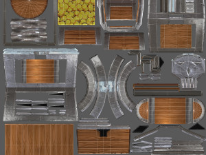 Stylized treasure chest 3D Модель