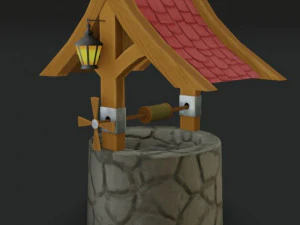 Bem estilizado Modelo 3D