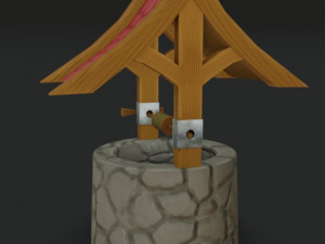Stylized Well 3D मॉडल