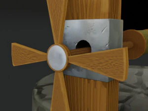 Stylized Well 3D Model