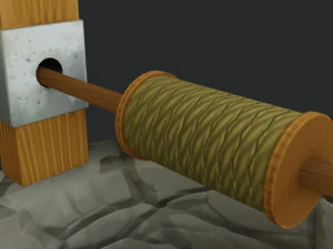 Stylized Well 3D Model