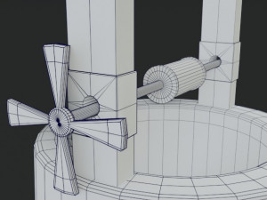 Stylized Well 3D मॉडल