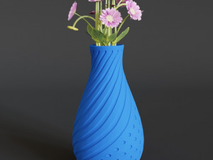 Beautiful Spiral Vase 3d Print 3Dプリントモデル
