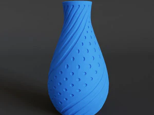 Beautiful Spiral Vase 3d Print 3D Print Model
