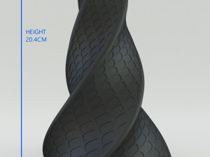 Stylish Vase design 3D 打印模型