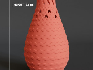 Round Vase design 3Dプリントモデル