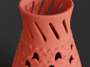 Round Vase design 3Dプリントモデル