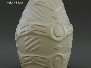 Carved Vase design 3D 打印模型