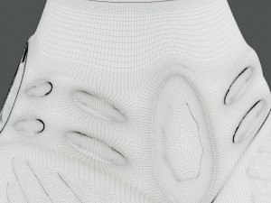 Carved Vase design 3D 打印模型
