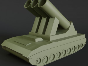 Tank shaped pencil holder 3D Принт Модель