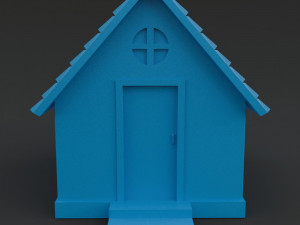 Cartoon House 3d printable 3Dプリントモデル