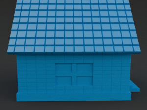 Cartoon House 3d printable 3Dプリントモデル