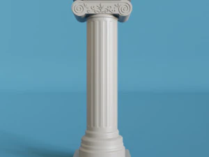 Roman column candle holder 3D Print Model