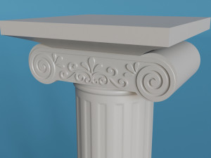 Roman column candle holder 3D-Druckmodell