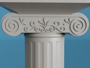 Roman column candle holder 3D Print Model