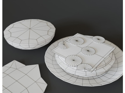 Stylized burger 3Dモデル