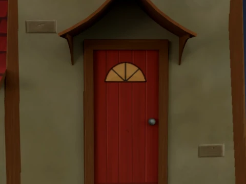 Stylized Fantasy House 3D Model